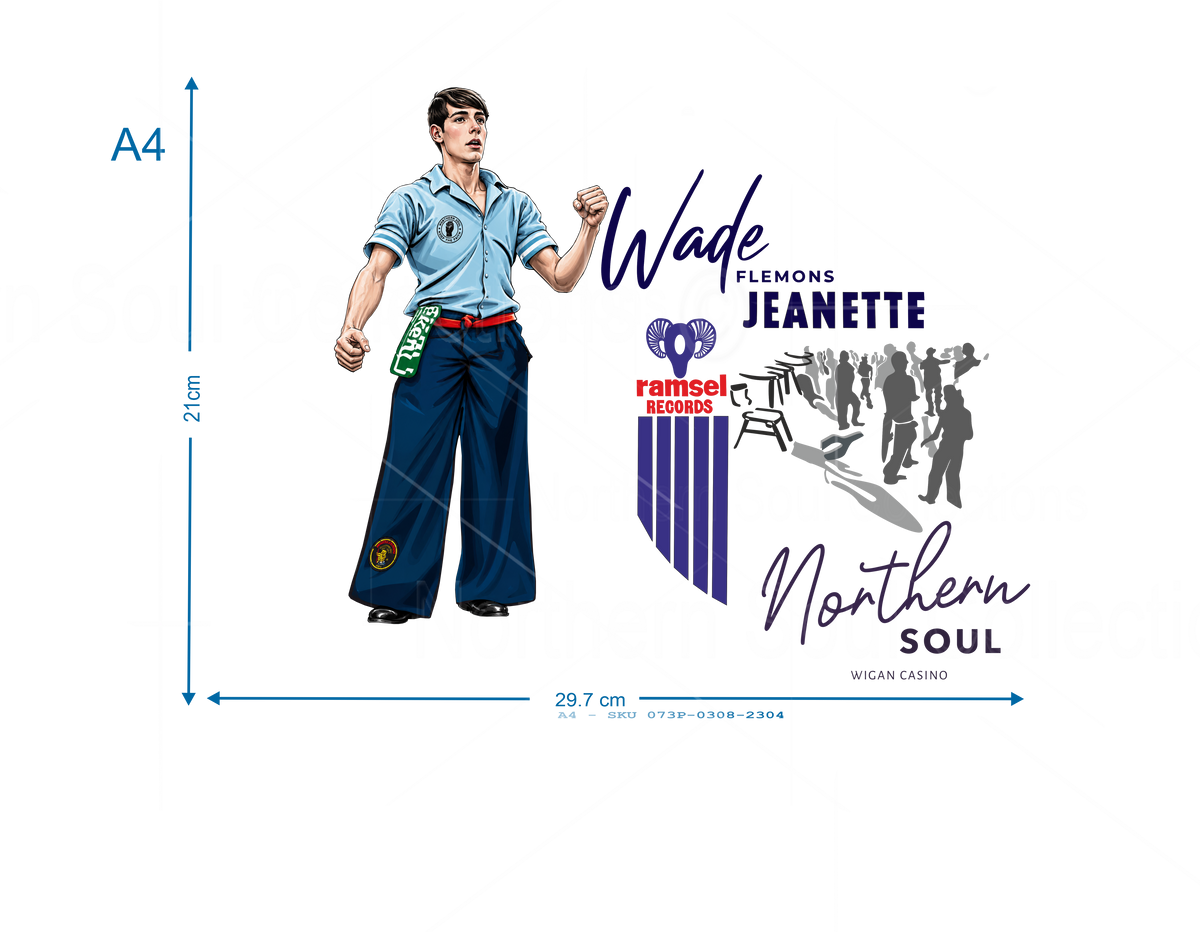*Northern Soul Print SKU PR0308 - Wade Flemons - Towel Boy