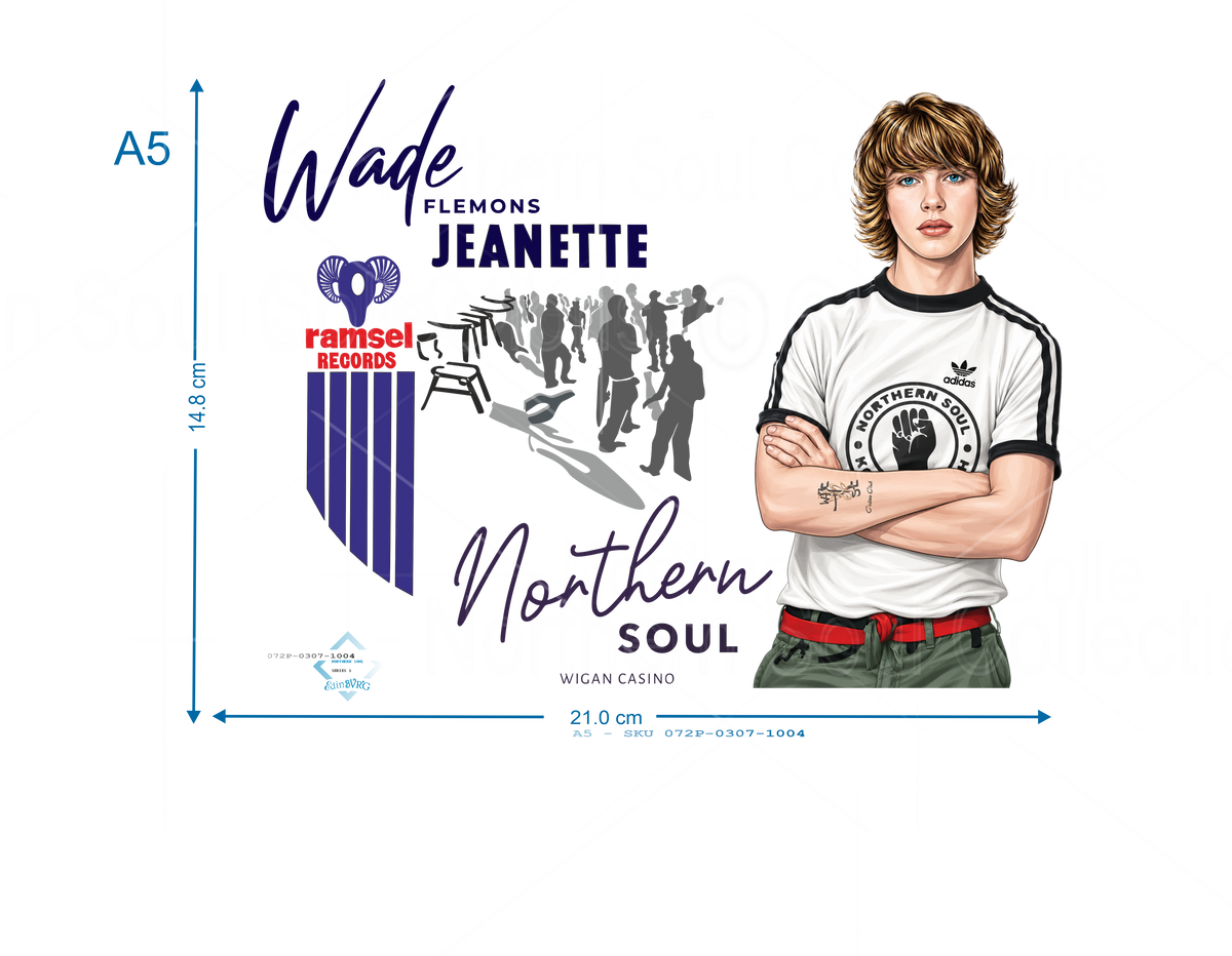 *Northern Soul Print - SKU PR0302*Casino Club - Adidas Boy