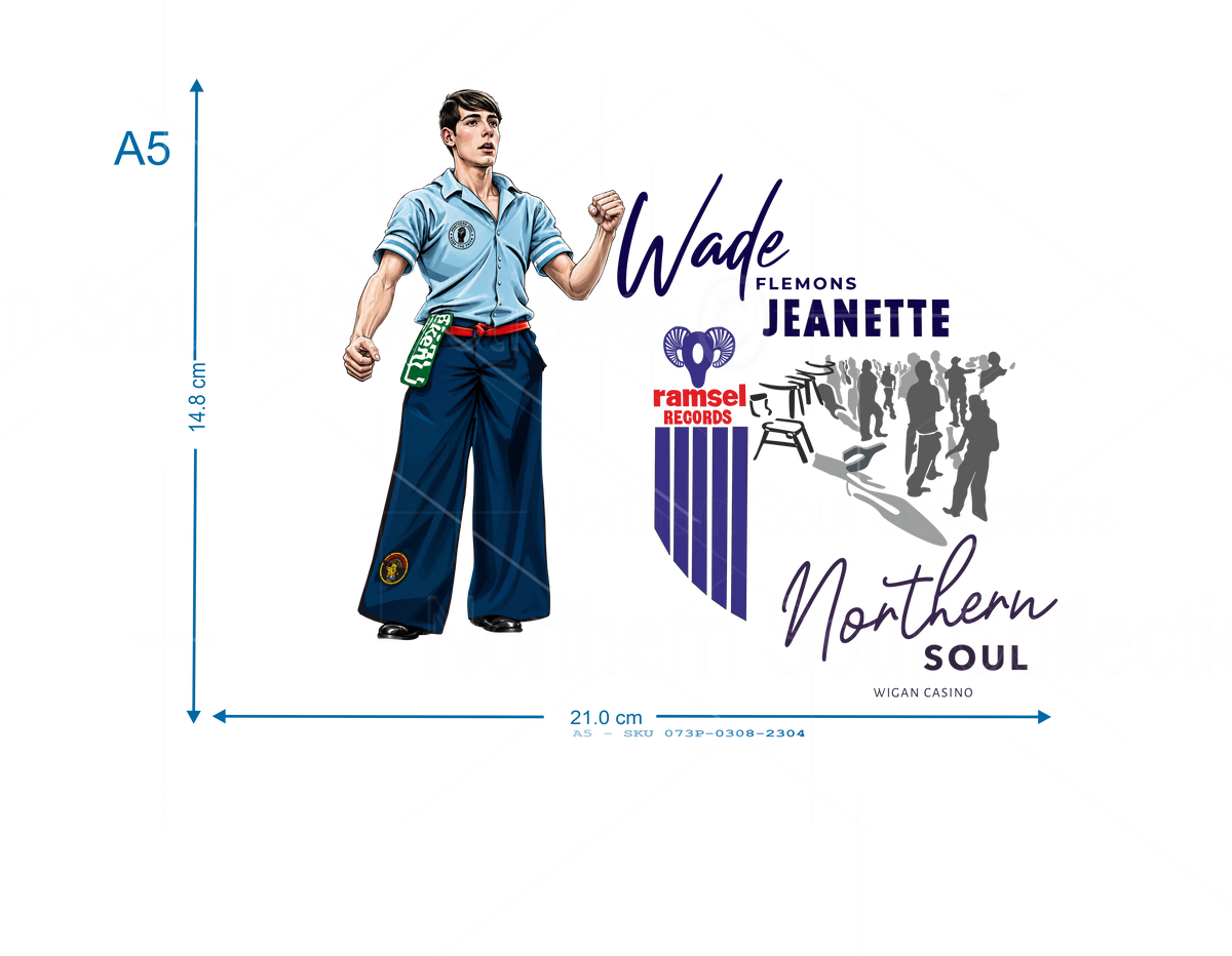 *Northern Soul Print SKU PR0308 - Wade Flemons - Towel Boy