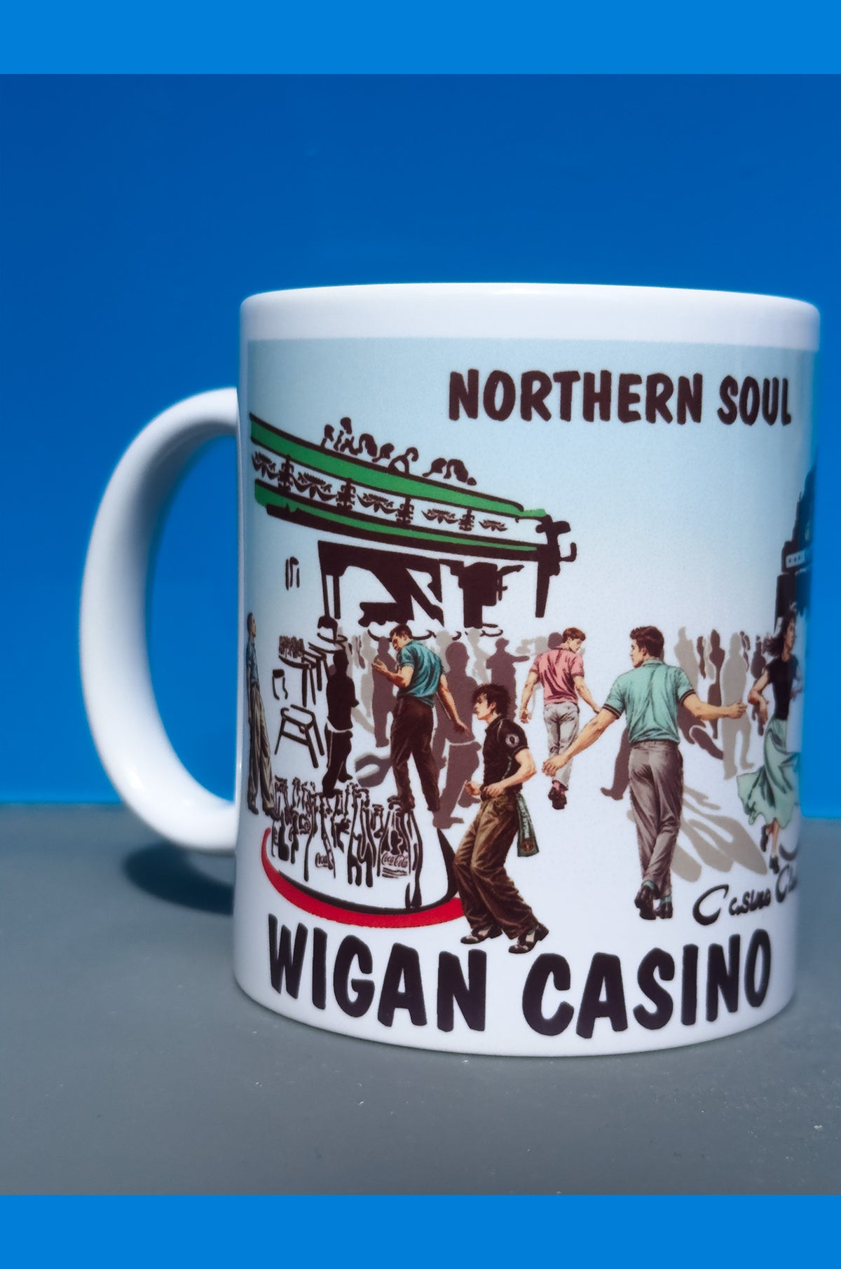 *Mug - SKU MG0205 - Casino Club Spinning Girl
