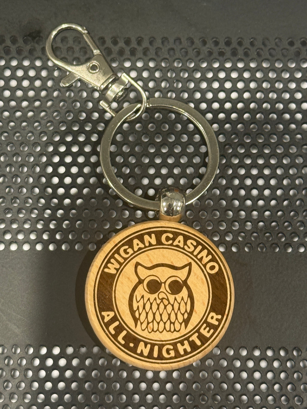 Keyring - SKU TS0116 - Wooden - Round