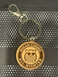 Keyring - SKU TS0116 - Wooden - Round