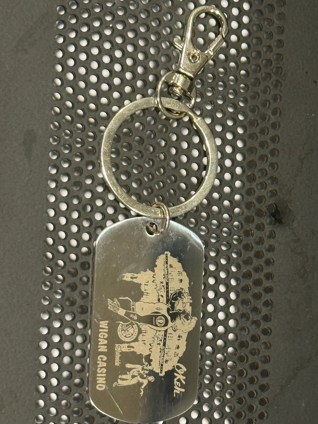 Keyring - SKU TS0108 - Northern Soul Night Owl + Walk-in