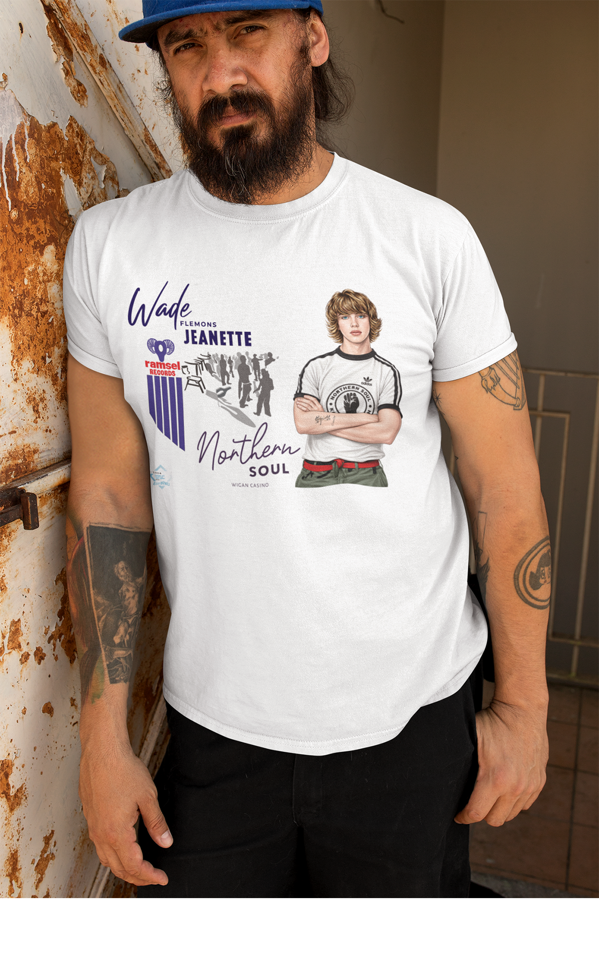 T-Shirt - SKU TS1201 - Adidas Boy - Wade Flemons