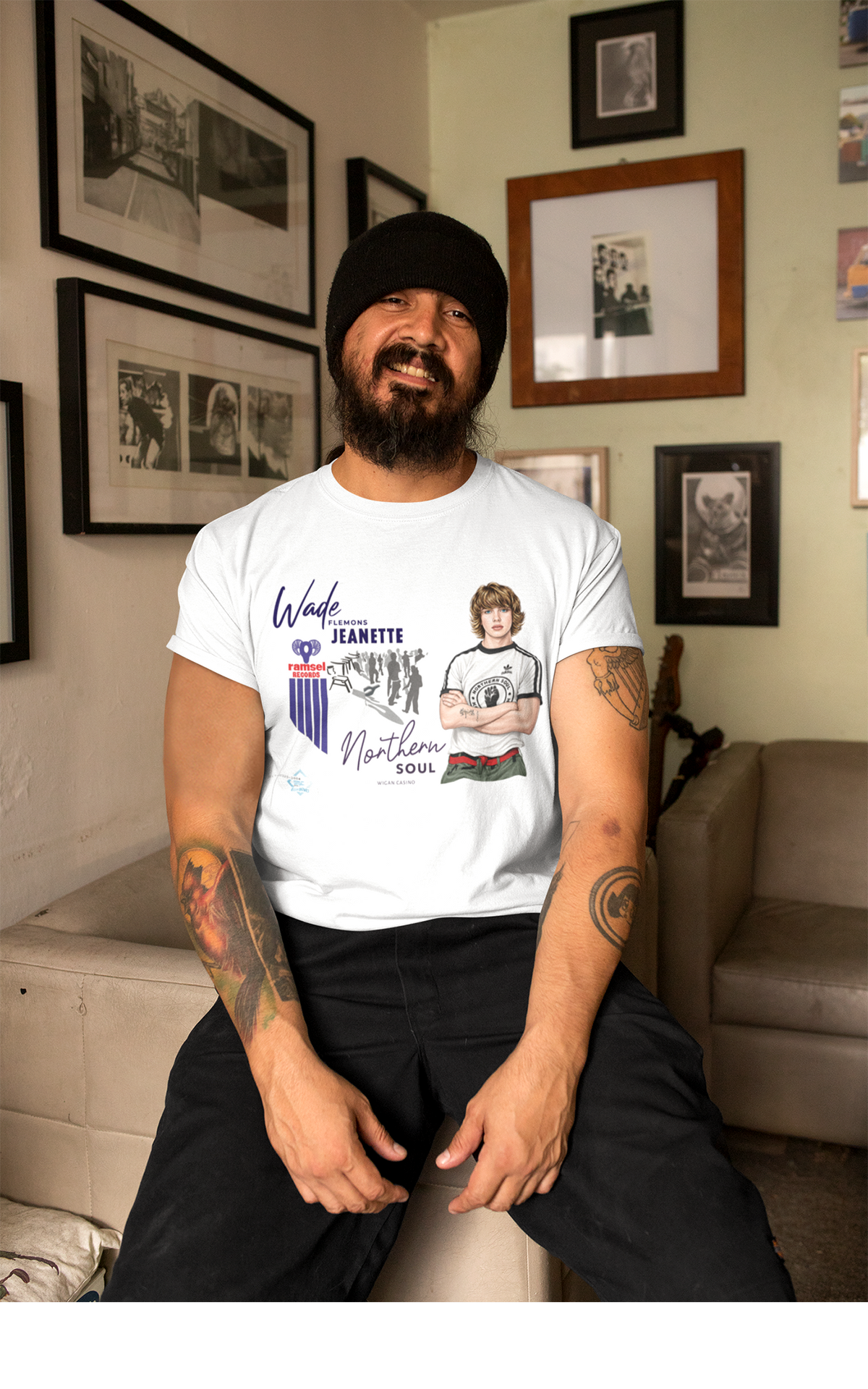 T-Shirt - SKU TS1201 - Adidas Boy - Wade Flemons