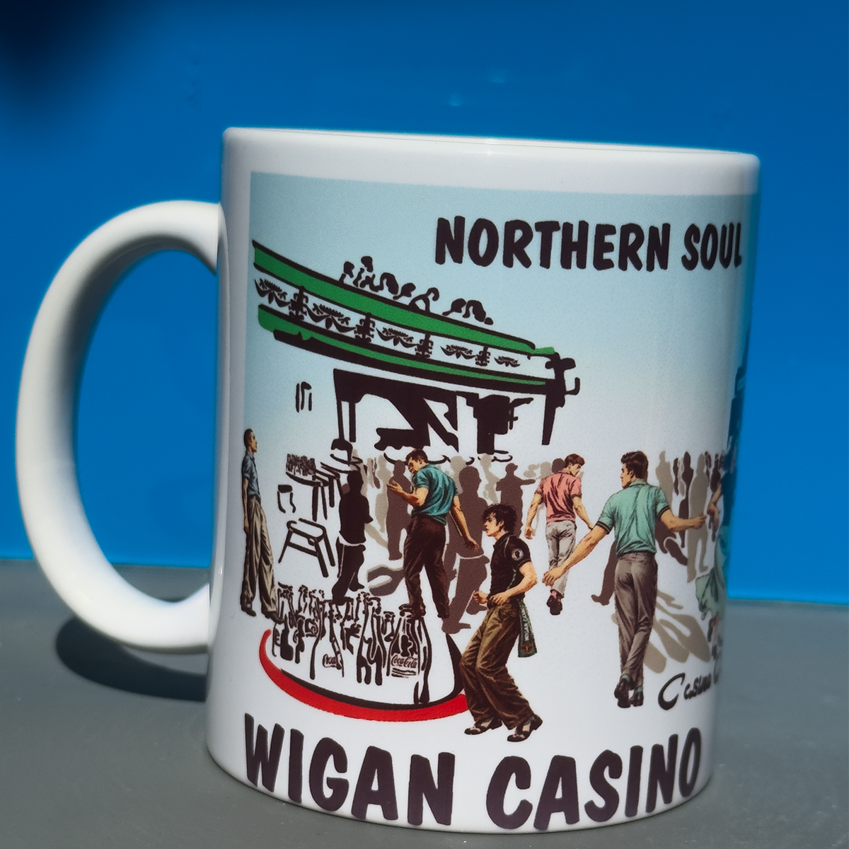 *Mug - SKU MG0202 - Green Dance Floor 1