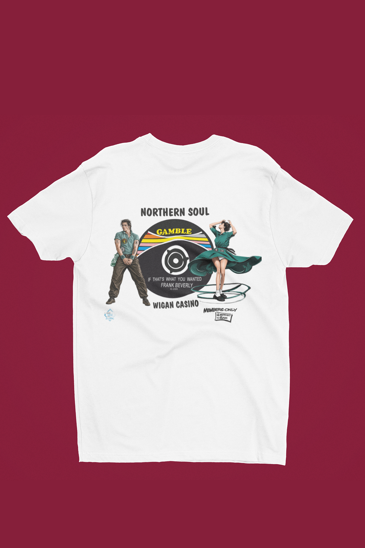 T-Shirt - SKU TS0106 - Dance Boy & Spinning Girl - Gamble
