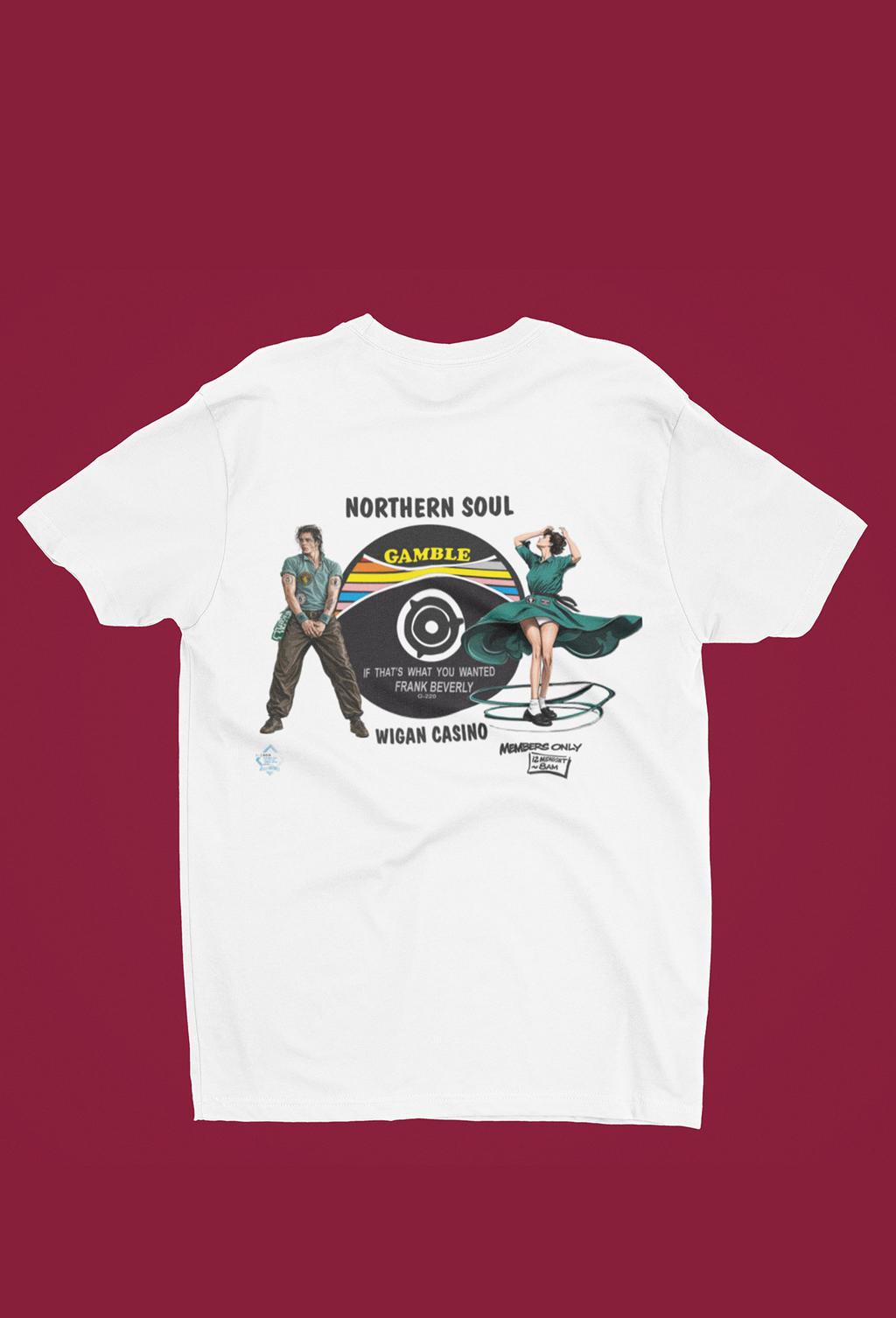 T-Shirt - SKU TS0106 - Dance Boy & Spinning Girl - Gamble