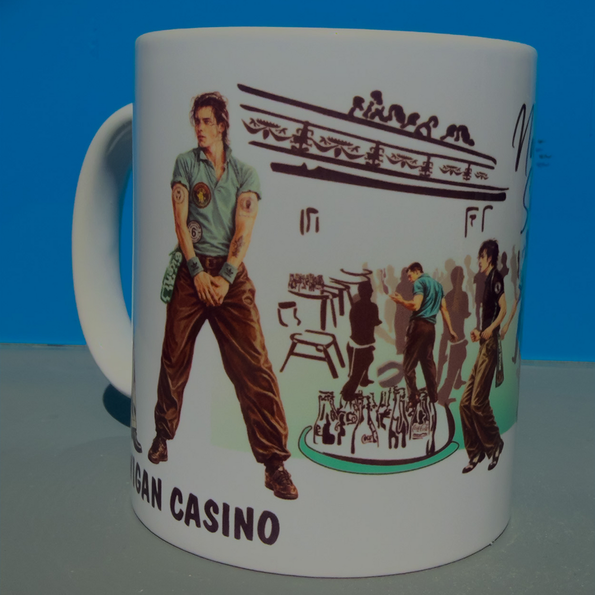 *Mug - SKU MG0202 - Green Dance Floor 1