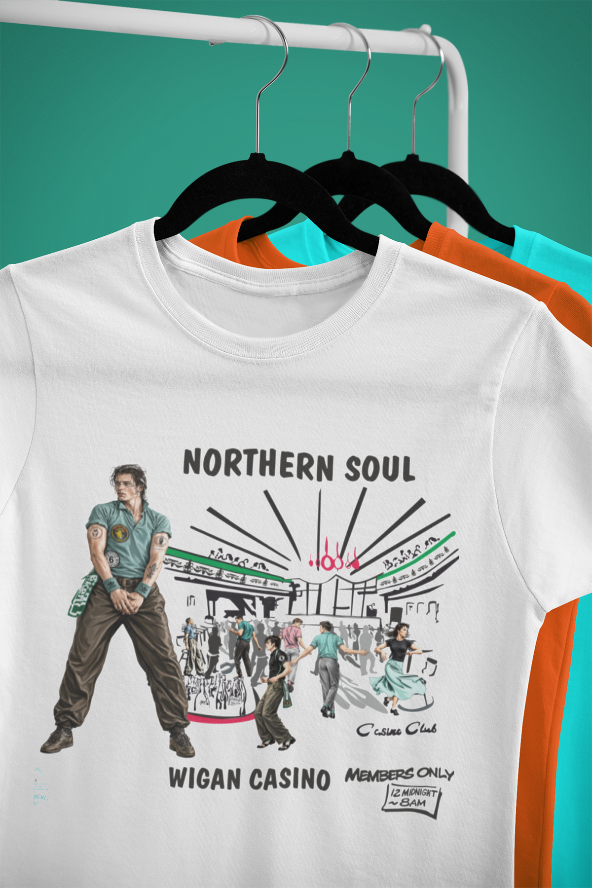 T-Shirt - SKU TS1201 - Wigan Casino Dance Boy