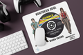 Mouse Mat - SKU MO0402 - Gamble - Green Boy & Wet Boy