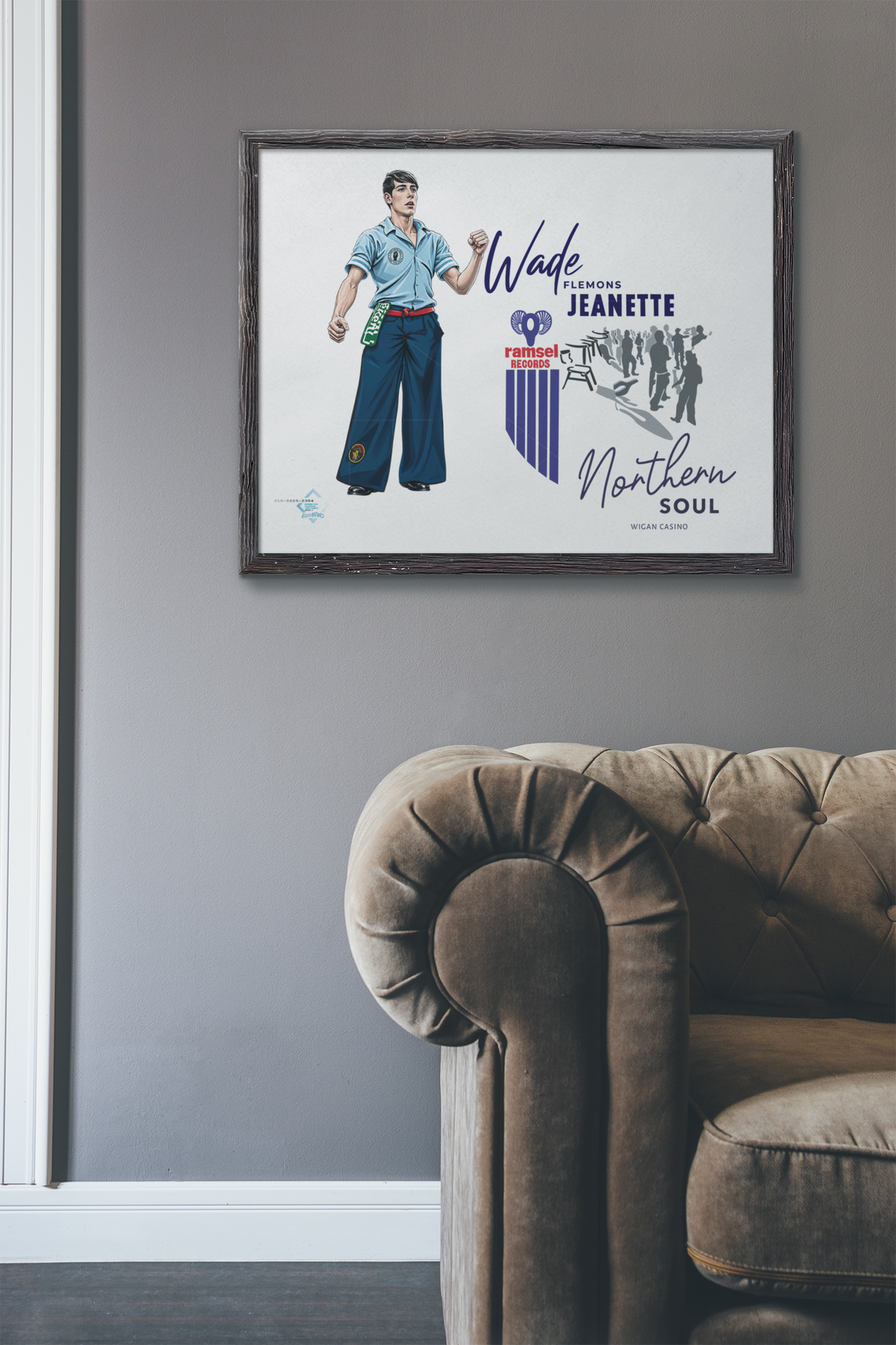 *Northern Soul Print SKU PR0308 - Wade Flemons - Towel Boy