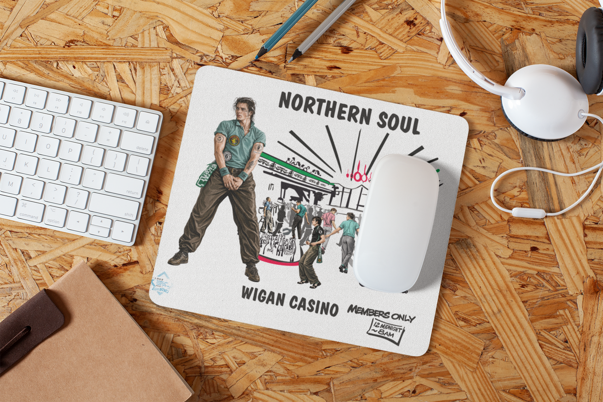 Mouse Mat - SKU MO0404 - Green Boy Dance Floor