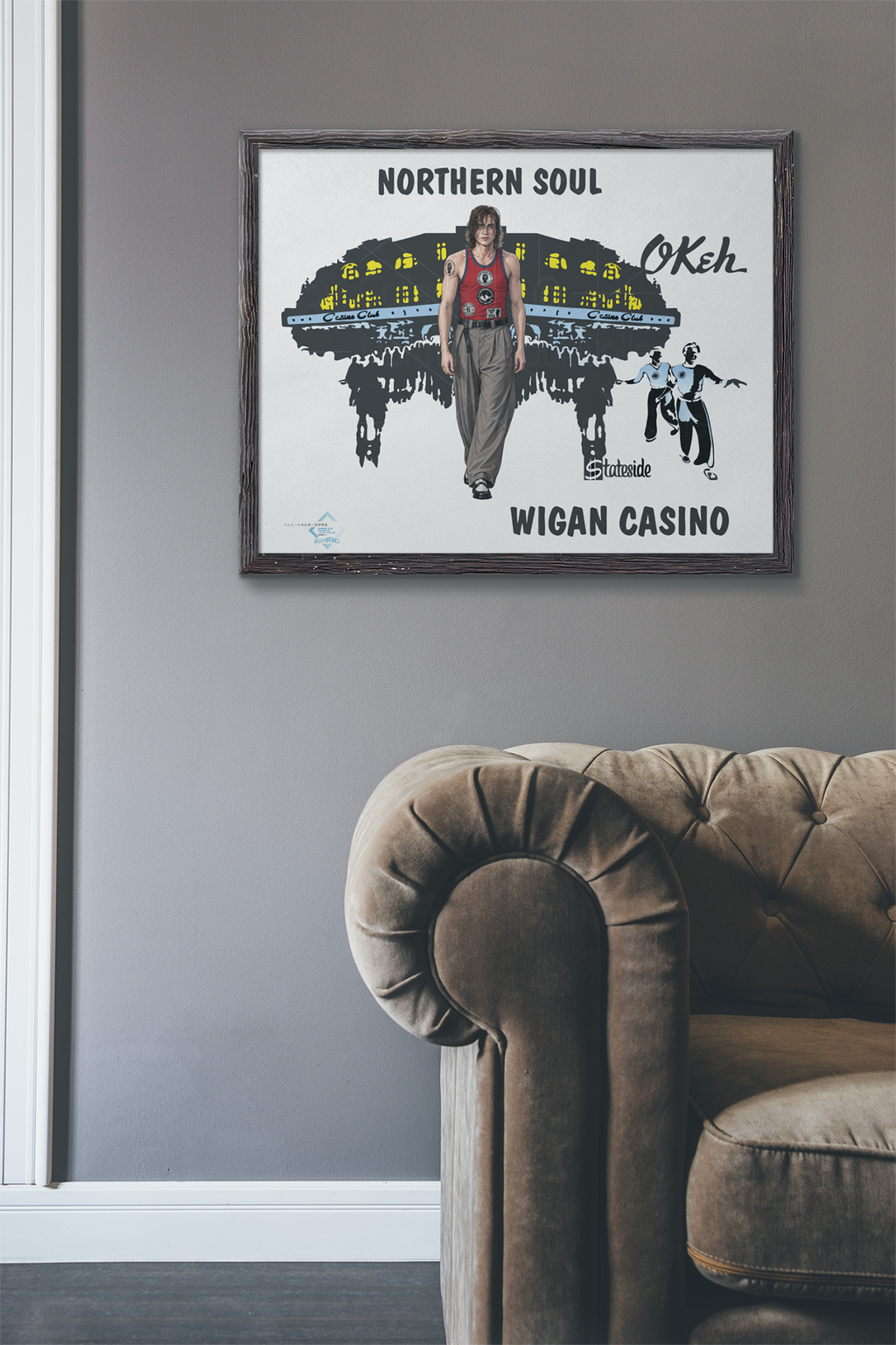 *Northern Soul Print SKU PR0302 - Casino Club - Wet Boy