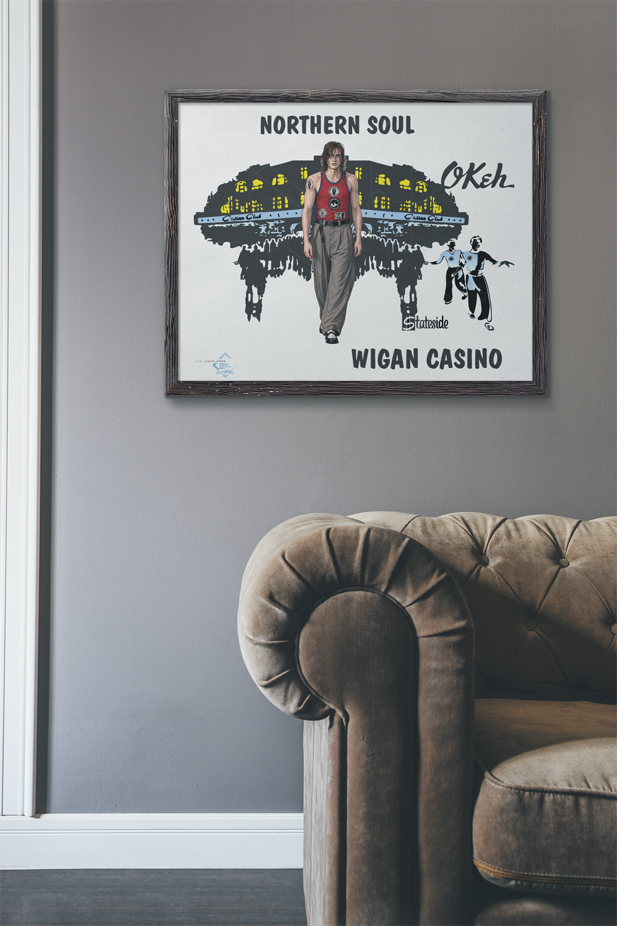 *Northern Soul Print SKU PR0302 - Casino Club - Wet Boy